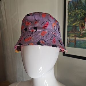 Agua Bendita Kids Sushi & Flowers Reversible Bucket Hat